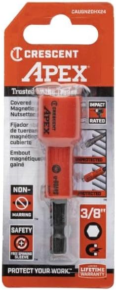 Crescent CAUGN2DHX24 Apex Nutsetter, Mag, Ug 3/8"