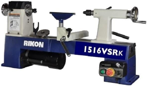 Rikon 12" x 16-1/2" VSRK Midi Lathe with Z3 Chuck System Model 70-1516VSRK