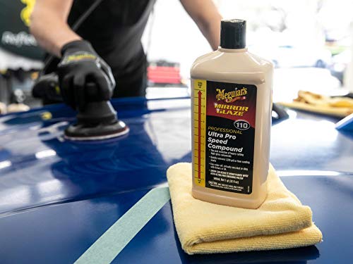 Meguiar's M11032 Mirror Glaze Ultra Pro Speed Compound - 32 Oz Bottle (Packaging May Vary)