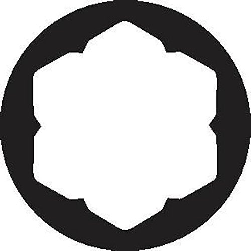 CTA Tools 4218 Mercedes Lug Nut Socket, 17mm Flower Design, Multi