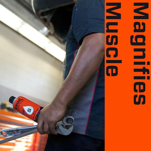 Kroil Penetrating Oil with Silicone (Aerosol Spray-1 Gallon Can-Single) | Penetrant for Rusted Bolts, Metal | Lubricant for Hinges, Chains, Moving Parts (SK011)