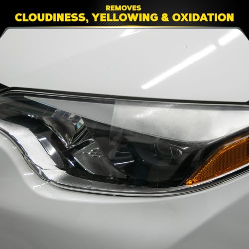 Meguiar's PlastX Clear Plastic Cleaner & Polish - Revive Cloudy, Hazy, and Lightly Scratched Plastics, Restore Clarity - 10 Oz