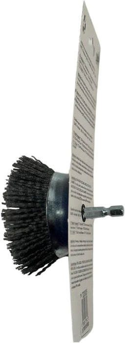 Dico 7200005 Nylox Cup Brush 21/2" 80 Grit, Grey