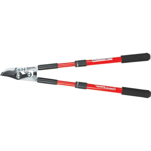 Corona FL3470 Compound Action Bypass Lopper with Extendable Handles, 1-1/2" Cut, 21" to 33" Length