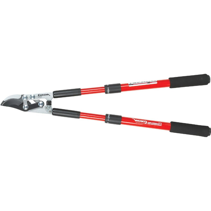 Corona FL3470 Compound Action Bypass Lopper with Extendable Handles, 1-1/2" Cut, 21" to 33" Length