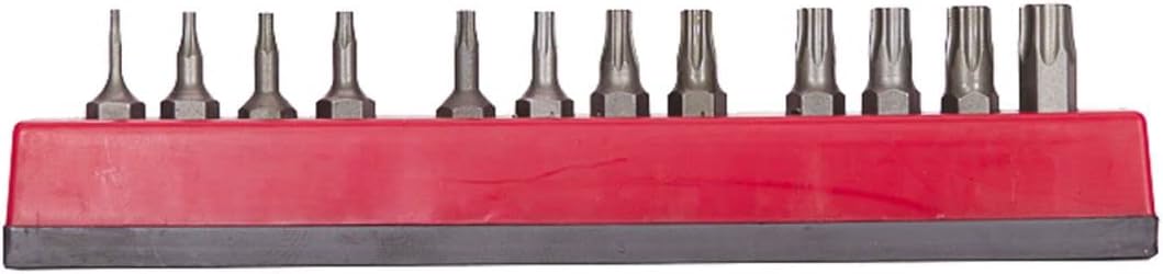 Mayhew Tools 18013 Assorted Torx Insert Bit Set, 12 Piece