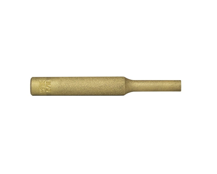 Mayhew Pro 25708 5/16-Inch Knurled Brass Pin Punch, SAE, Brass