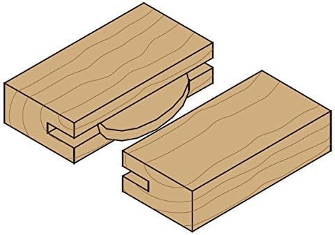 CMT 240.008.04 Biscuit Joiner Blade, 4-Inch Diameter x 8 Teeth, PTFE-Coated.