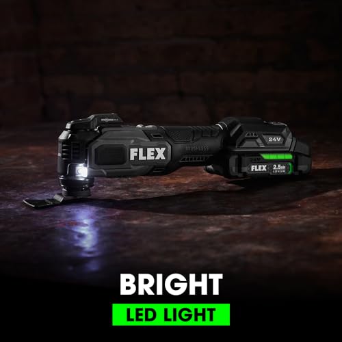 FLEX 24V Brushless Cordless Oscillating 20,000 OPM Multi-Tool