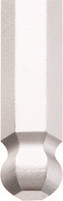 Bondhus 17054 Tagged and Barcoded 2.5mm Ball End Tip Hex Key L-Wrench with BriteGuard Finish, 112mm Classic