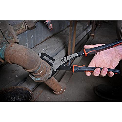 Crescent Z2 Auto-Bite Tongue and Groove Pliers 8 In. Dual Material