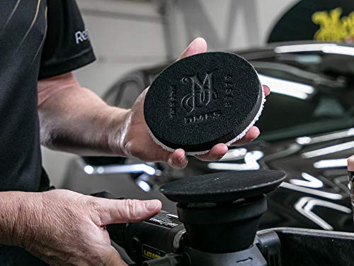 Meguiar's DA Microfiber Finishing Disc DMF5-5" Microfiber Finishing Disc for Waxing with a Variable Dual Action Polisher, Use with DA Microfiber Finishing Wax to Remove Defects and Add Wax, 2 Pack
