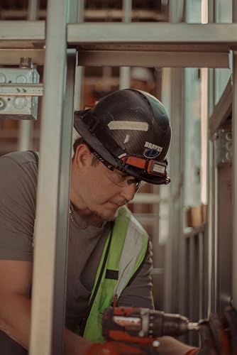 EDGE Zorge G2 Wrap-Around Safety Glasses, Anti-Scratch, Non-Slip, UV 400, Military Grade, ANSI/ISEA & MCEPS Compliant, 5.04" Wide, Black Frame/Light Blue Lens