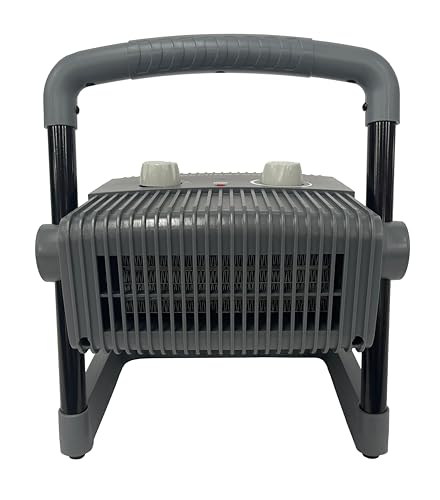 Remington Adjustable Portable Electric Space Heater with Overheat Protection for Garage, Jobsite or Workshop (REM-300A-120-B)