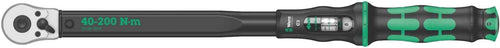 Wera Tools 5075622001 Click-Torque C 3 Torque Wrench with Reversible Ratchet, 1/2" x 40-200 Nm