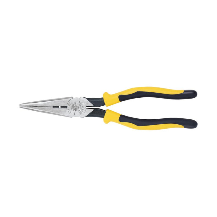 Klein Tools J203-8N Pliers, Needle Nose Side-Cutters, Stripping, 8-Inch