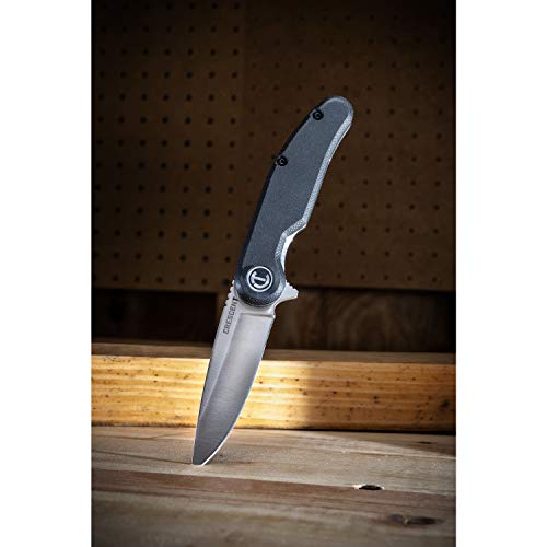 Crescent 3-1/4 Inch Drop Point Composite Handle Pocket Knife - CPK325C