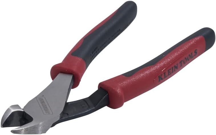 Klein Tools J248-8 Diagonal Cutting Pliers, Journeyman, Angled Head, 8-Inch