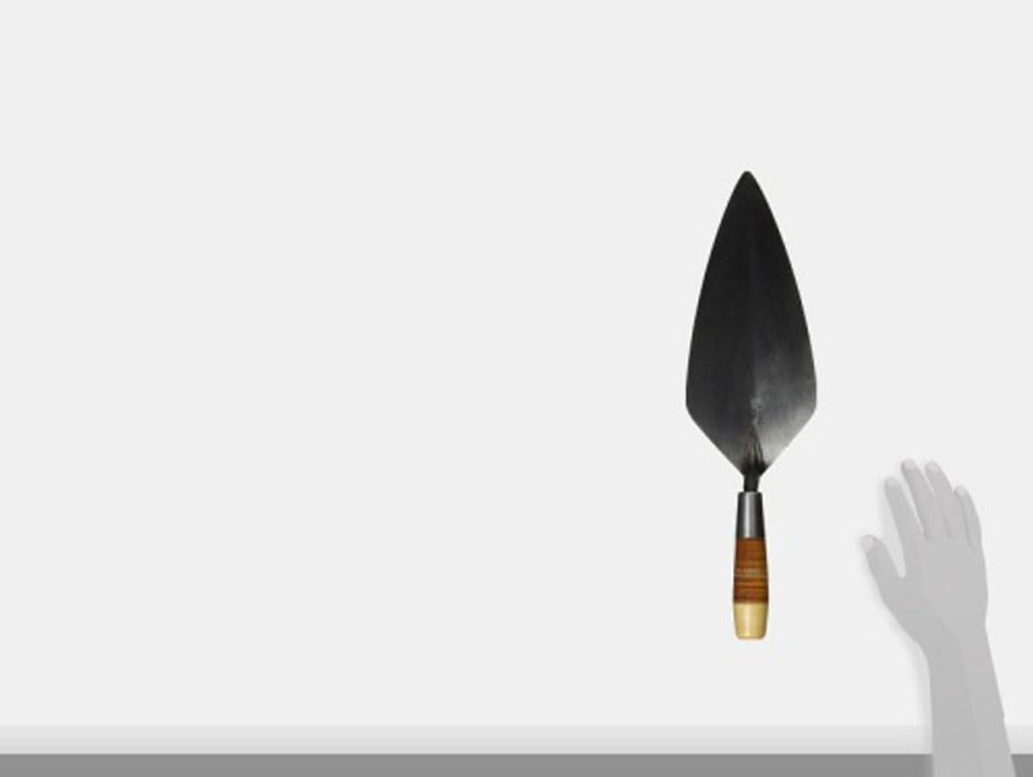 Kraft Tool RO316-12 12" Narrow London Brick Trowel with Leather Handle