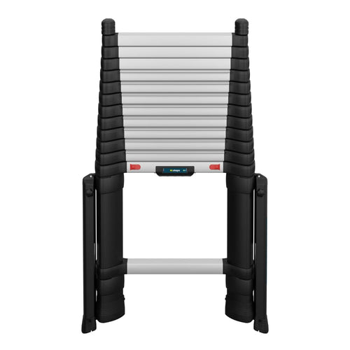 W.steps 72241-785 Prime 13.5 FT, Telescopic Extension Ladder, ANSI Type 1A Certified, incl. stabilizers