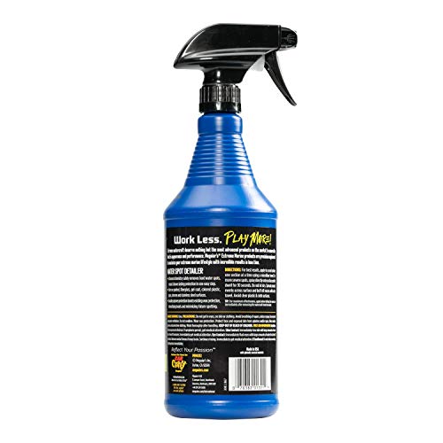 Meguiar's Extreme Marine Water Spot Detailer - Hard Water Stain Remover that Offers Additional Shine and Protection in One Advanced Marine Detailing Spray - Non-Abrasive Formula, 32 Oz Spray