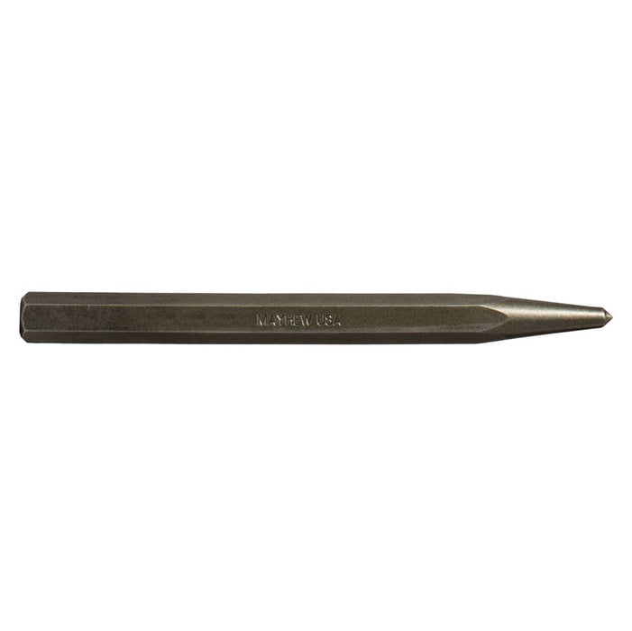 Mayhew Tools 74001 Center Punch, 5/16" x 5/32" Point, Shot Blast Finish