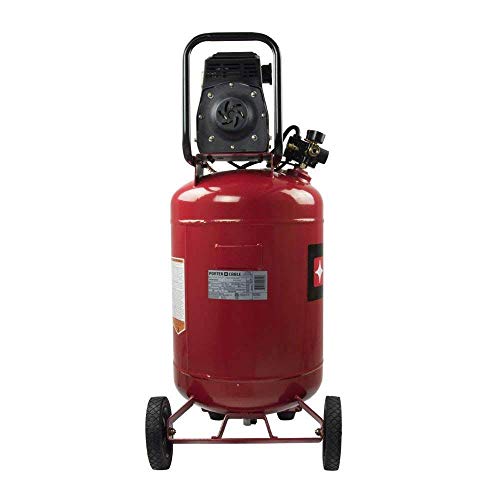 Porter-Cable PXCMF220VW 1.5 HP 20 Gallon Oil-Free Vertical Dolly Air Compressor
