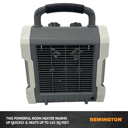 Remington 1500W Heavy-Duty Electric Heater Portable Electric Heater for Garage, Workshop, or Jobsite (REM-222A-120)