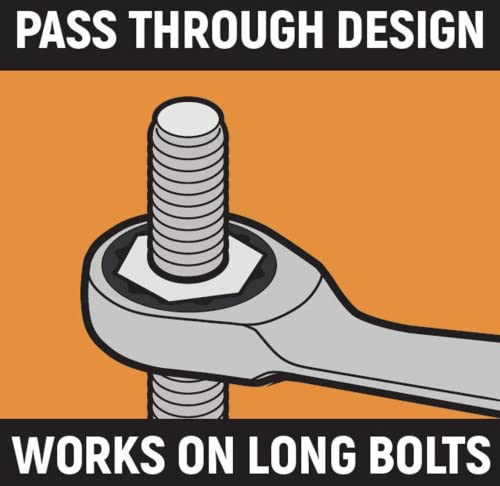 GEARWRENCH Ratcheting Combination SAE/Metric Wrench Set 10 Pc., 12 Point - 9418