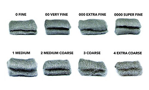 Red Devil 0317 Steel Wool, 4 Extra Coarse, (Pack of 16)