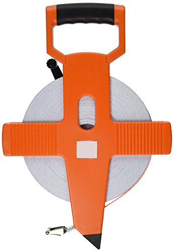 Keson OTR10200 Open Reel Fiberglass Tape Measure Reel (Graduations: 1/10, 1/100), 200-Foot