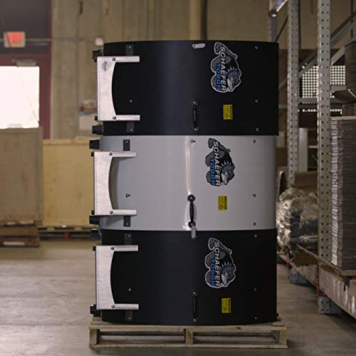 Schaefer VKM36-B-O 36" Versa-Kool Mobile Spot Drum Fan, 1/2 HP, 1-Speed, OSHA Guards, Black. Industrial Floor Fan for Warehouse, Shop, Commercial