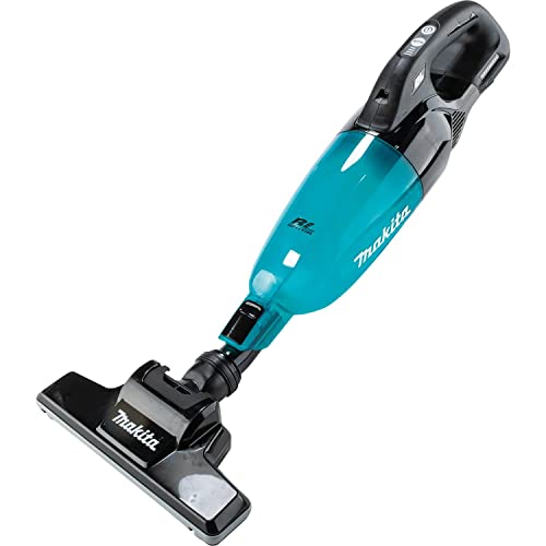 Makita XLC09ZB 18V LXT Lithium-ion Compact Brushless Cordless 4-Speed Vacuum, w/Push Button (Bare Tool)