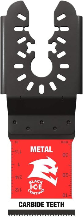 Diablo (DOU125CF10) AMPED Steel Demon Universal Fit Carbide Oscillating Blade for Metal - 1-1/4" Cutting Width, 1-1/2" Cutting Depth (Pack of 10)