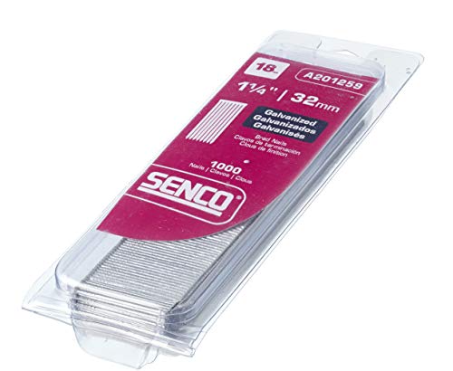 Senco A201259 18-Gauge by 1-1/4 Inch Electro Galvanized Brads