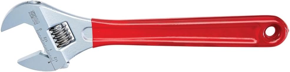 Klein Tools D507-12 Adjustable Wrench Extra Capacity, 12-Inch
