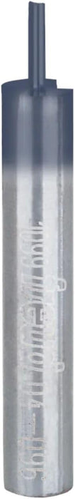 Freud Double Flute Straight Bit with Tico Hi-Density Carbide and Black I.C.E Coating - 2 Cutters, 24000 RPM, 1/4" Height, 1/16" Diameter, 1-5/8" Length, 1/4" Shank - 04-096