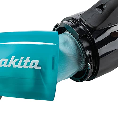 Makita XLC09ZB 18V LXT Lithium-ion Compact Brushless Cordless 4-Speed Vacuum, w/Push Button (Bare Tool)