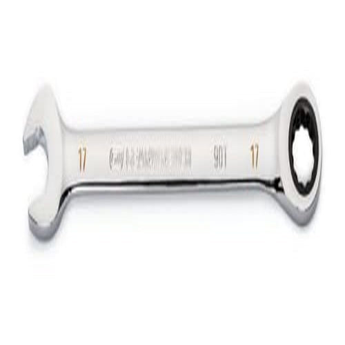GEARWRENCH 17mm 4 Degree Swing Arch 12 Point Ratcheting Combination Wrench - 86917