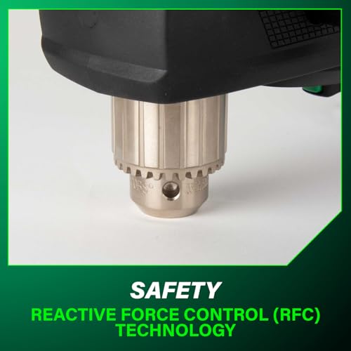 Metabo HPT 36V MultiVolt Cordless 1/2" High Power Right Angle Drill Kit, Power Drill Set with Bag, Lithium-Ion Slide Battery and Charger, 1/2-Inch Chuck, Compact Lightweight Power Tool, D36DYA