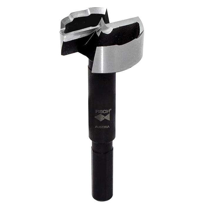 Fisch FSA-365686 Black Shark Pro Forstner Drill Bit Diameter 25 mm Length 88 mm Shaft 8 mm with 3 Surfaces