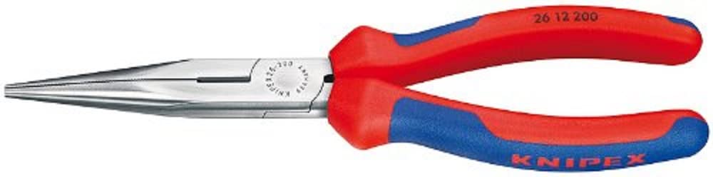 KNIPEX Tools Long Nose Pliers with Cutter, Multi-Component