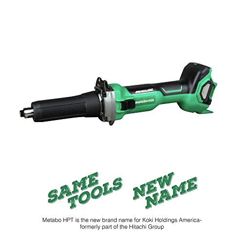 Metabo HPT 18V MultiVolt Cordless Die Grinder | Tool Only - No Battery | 2-Inch Wheel Diameter | Variable Speed | Slide Switch | GP18DAQ4