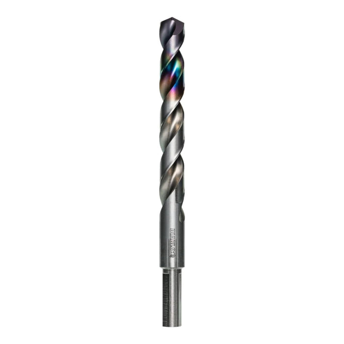 Diablo DMD1532JB Metal Demon Drill Bit with Thermal Shield Protective Coating for Mild, Hardened and Stainless Steel, 5.9" Length, 15/32" Diameter, 3-Flats Shank