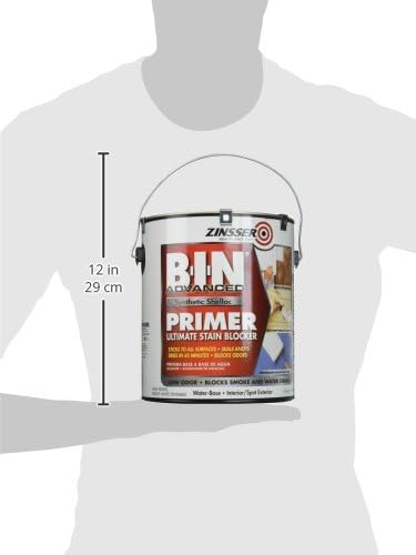 Rust-Oleum Corporation 270976 Advanced Synthetic Shellac Primer, 1-Gallon, White