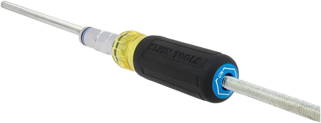 Klein Tools 32809MAGM 11-in-1 Pass-Through Magnetic Multi-Nut Driver, Metric