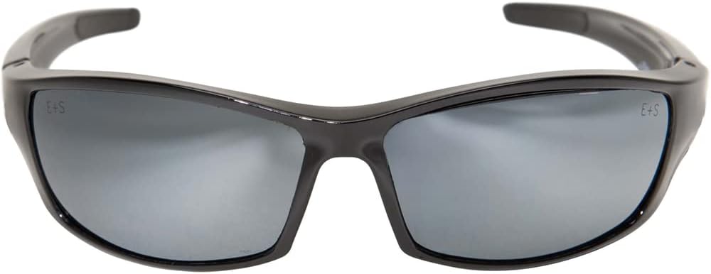 EDGE (SR117) Reclus - Black Frame/Silver Mirror Lenses, One Size, Casual