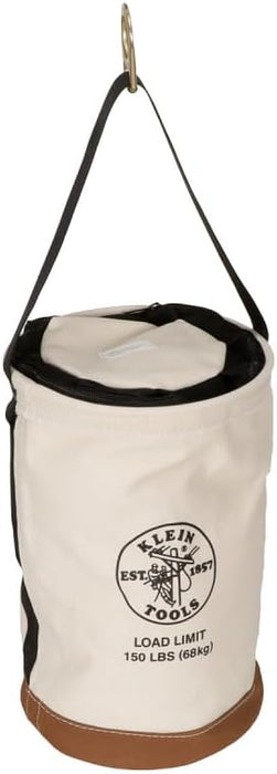 Klein Tools 5104CLR22 Canvas Bucket with Bucket Top, 22-Inch