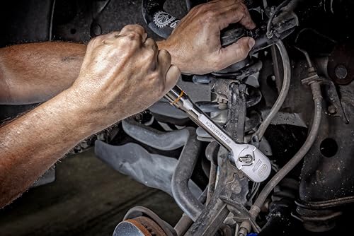 GEARWRENCH 1/2" Drive 120XP Full Polish Chrome Teardrop Ratchet | 81304XP