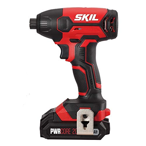 SKIL PWR CORE 20V 2-Tool Combo Kit with Cordless Drill Driver and Impact Driver